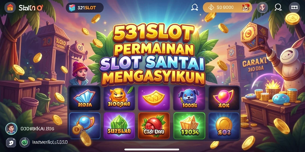 Gameplay seru dan mengasyikkan pada 531SLOT.