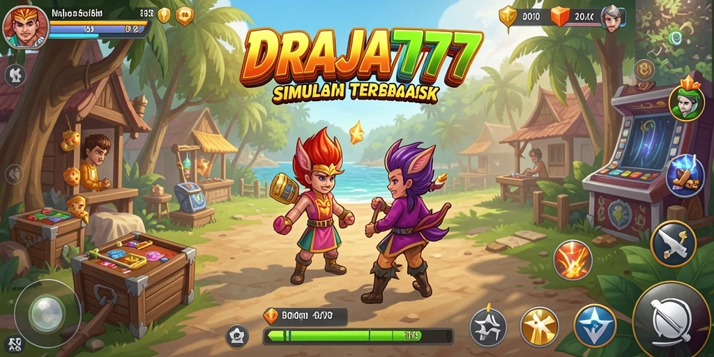 Tampilan gameplay DRAJA777 yang realistis dan menarik.
