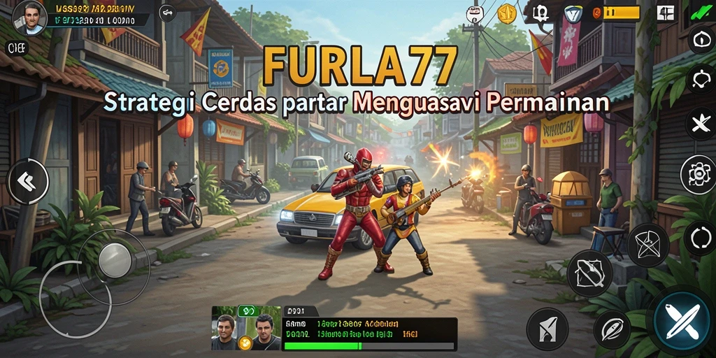 Tangkapan layar gameplay menunjukkan pertarungan strategi yang mendebarkan.