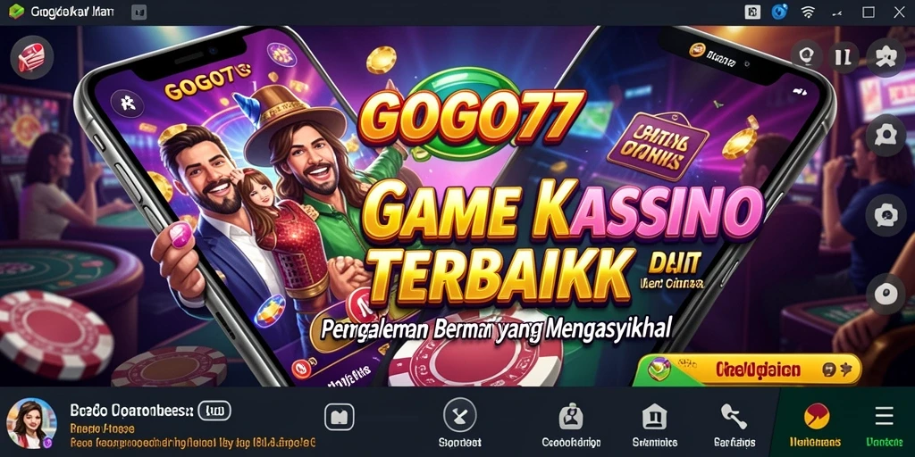 Tampilan gameplay GOGO77 yang menarik dan penuh aksi Kasino.