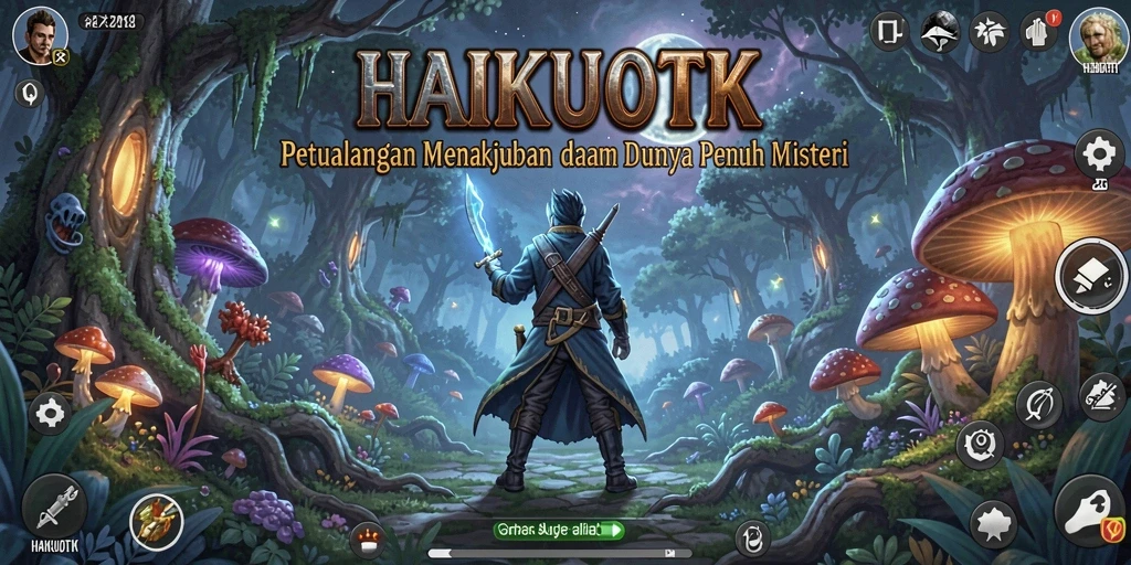 Tampilan menarik dari gameplay HAIKUOTK yang memukau dan penuh tantangan.
