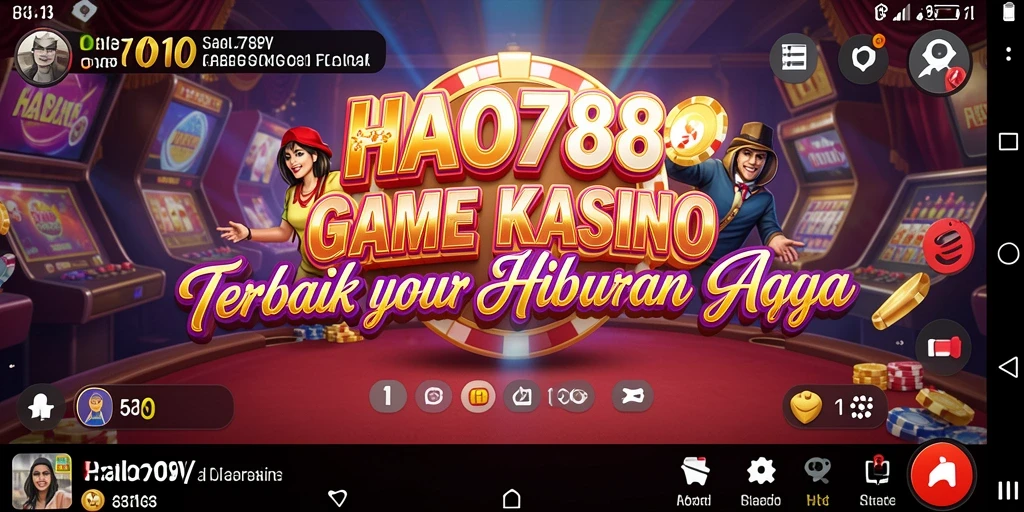 Tampilan gameplay HAO788 yang mendebarkan dan penuh warna.