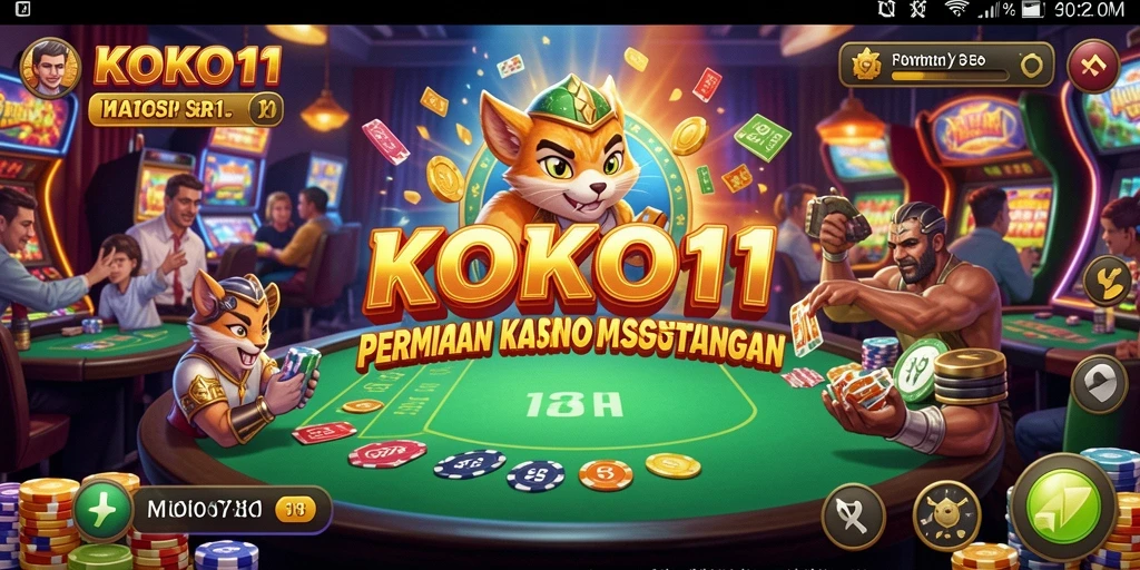 Tampilan gameplay KOKO11 yang mengasyikkan dan menarik.