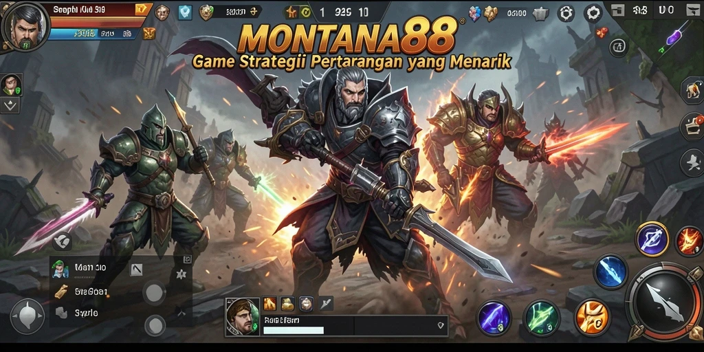 Tampilan menarik dari gameplay MONTANA88 yang penuh strategi.